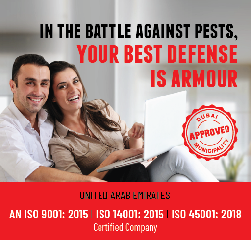 Armour Pest Control ISO Certified Company in UAE