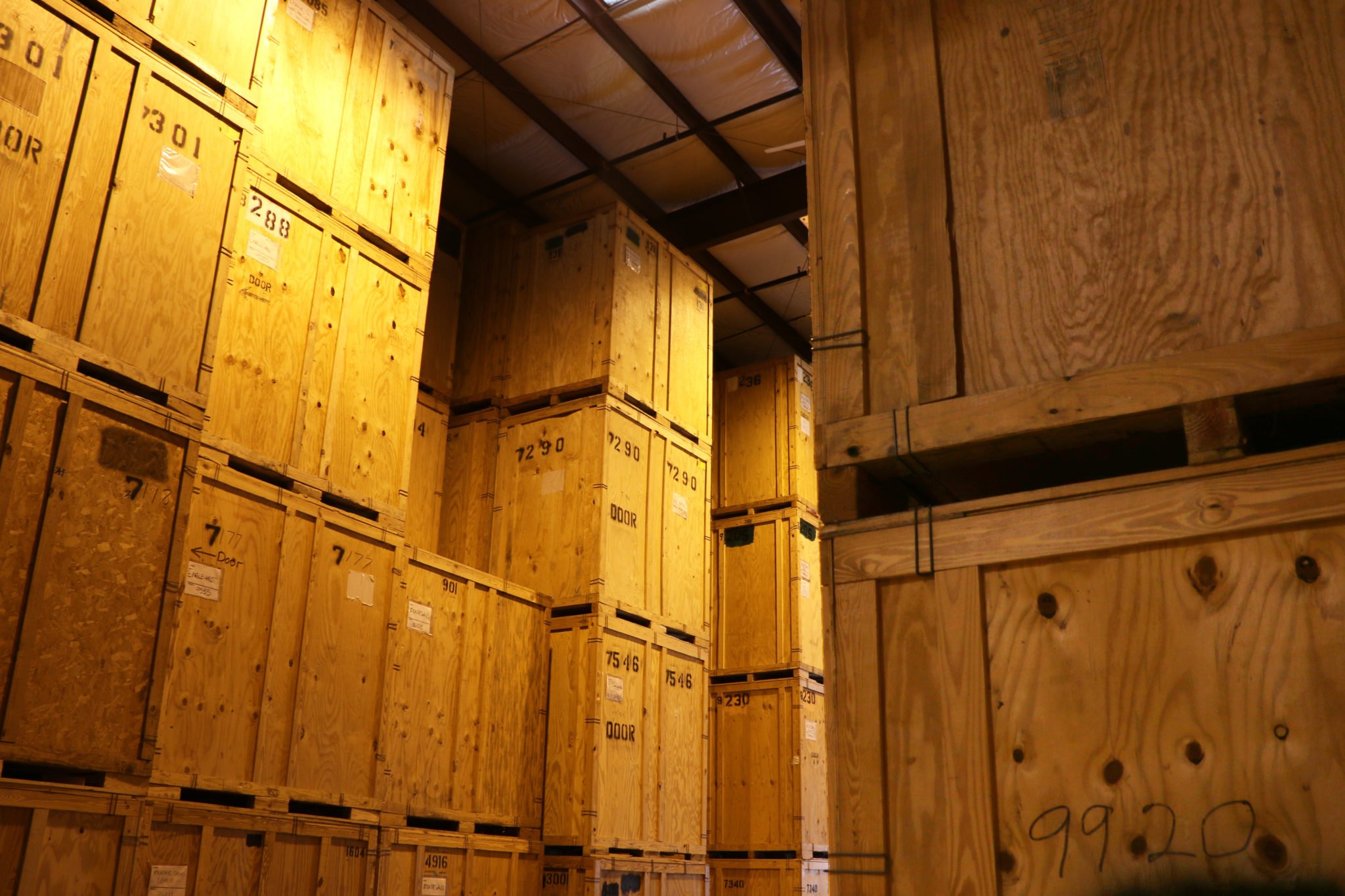 Ящик деревянный складской